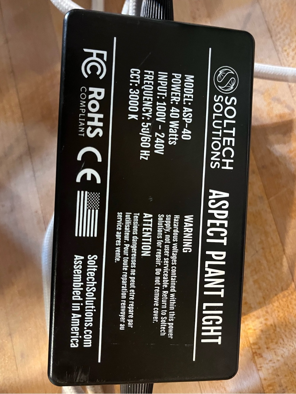White soltech light - Picture 7 of 13